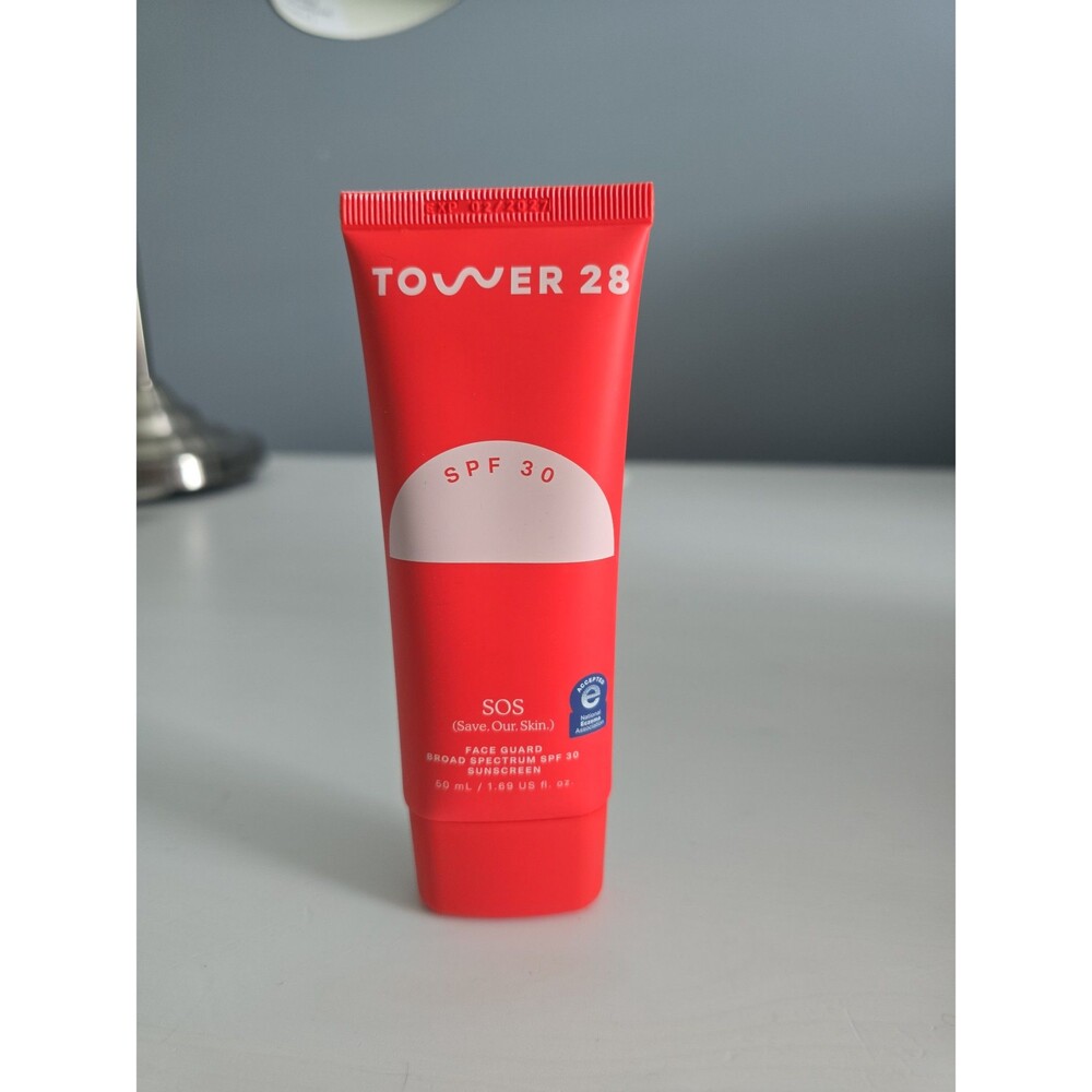 Tower 28 SOS Faceguard Broad Spectrum SPF 30 1.69 fl oz Full Size NEW EXP 2/27